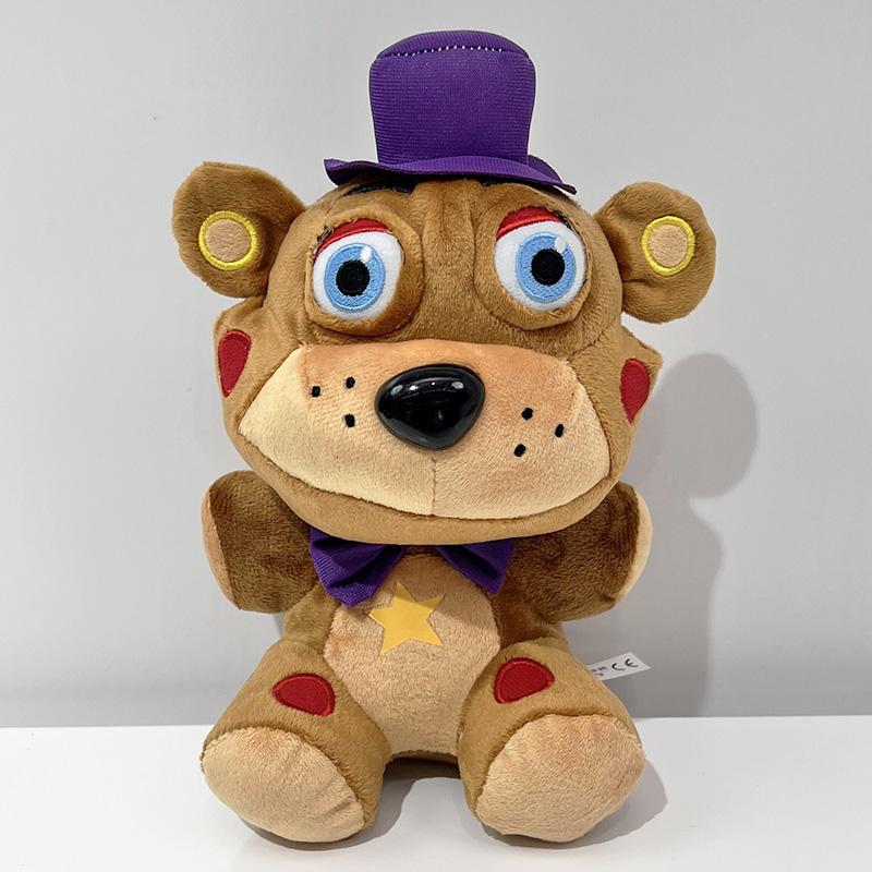Новый стиль FNAF Симулятор пиццы Фростбер Медведь Босс Клоун Свинопас Искаженный Волк Слон Мягкая плюшевая кукла Детские мягкие игрушки