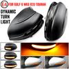 Dynamic Blinker For Volkswagen Golf MK6 for GTI 6 R Line VI R20 LED Turn Signal Light Touran GTD Side Mirror Indicator for