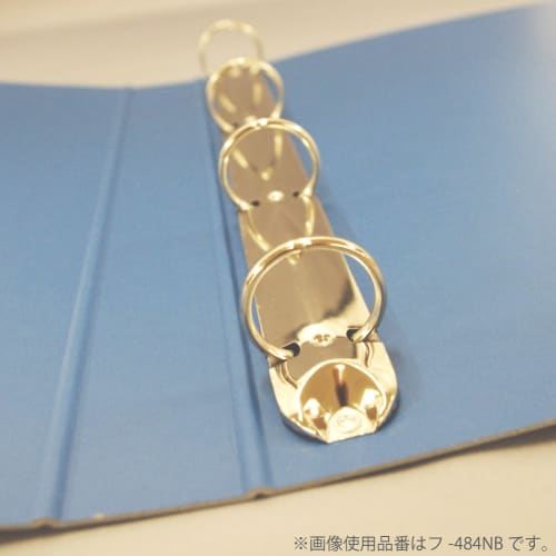 KOKUYO File Ring File A4 Vertical 4 Holes Blue F-494NB