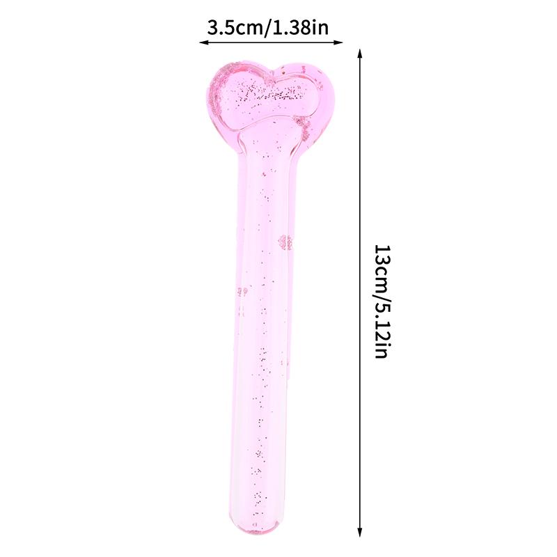 Ледяные глобусы в форме сердца для женских процедур для лица, охлаждающие косметические шарики, роллер для лица, компресс, ледяной шар, массажер для глаз, инструмент с морозильными глобусами