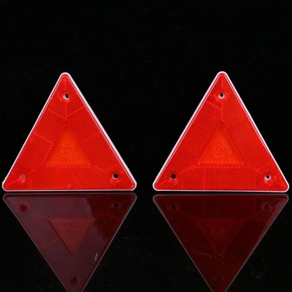 Светоотражающая рамка для знака, 15 см, предупреждающая полоса для заднего фонаря, светоотражающая наклейка для безопасности на открытом воздухе