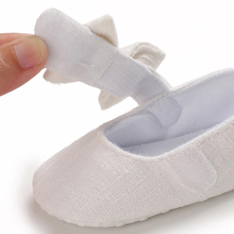 Kids Baby Girls All Match Breathable Soft Sole Non-Slip Prewalker Princess Shoes