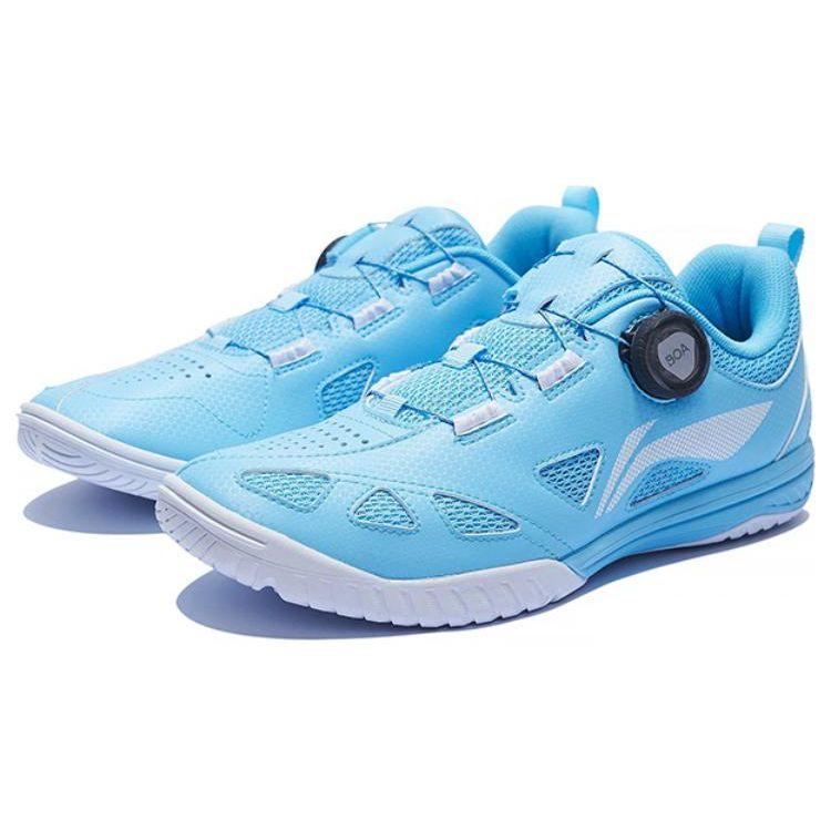 Li-Ning Синтетическая кожа нескользящие износостойкие легкие низкие кроссовки унисекс кроссовки синие APTT001-3