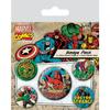 Comics Spider-Man Badge Set (Pack of 5)