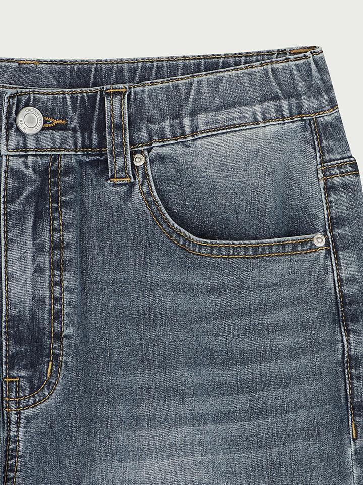 HANGTEN Women'S Ultra Soft Straight Denim Pants_244(10570-155-402-10)