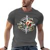Cartoon Cagiva Elefant On Compass Tshirt All Match Print Short Sleeve Top
