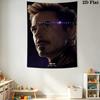 Iron Man Tech Tapestry Modern Bedroom Decor Tapestry Background Cloth Fashion Print Wall Decoration Atmospheric Background Cloth