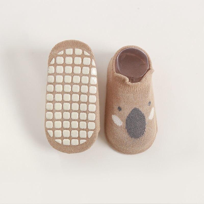 1 пара детских носков, милые короткие носки до щиколотки с героями мультфильмов для маленьких мальчиков и девочек, весенне-летние тонкие нескользящие носки-тахо для От 0 до 5 лет