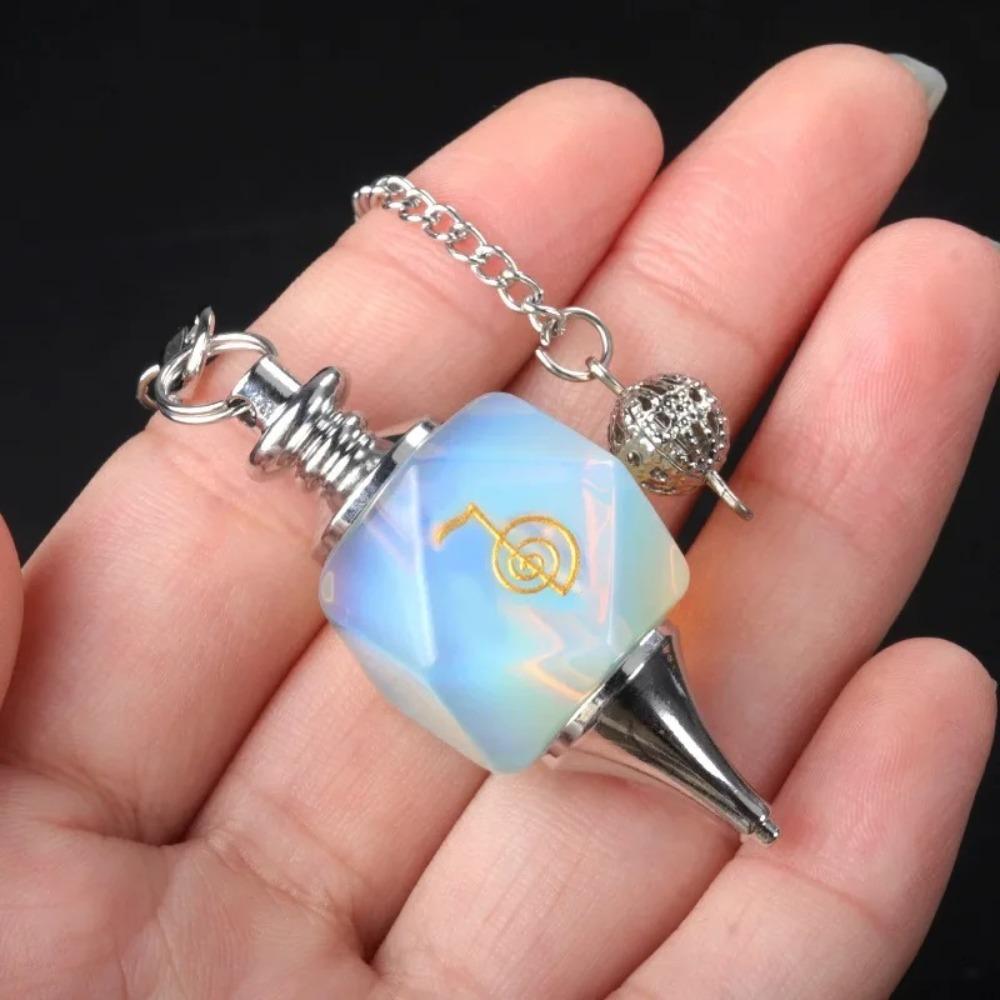 Amethyst Semi-precious Stone Pendulum Lapis Energy Pendulum New Chakra Pendulum