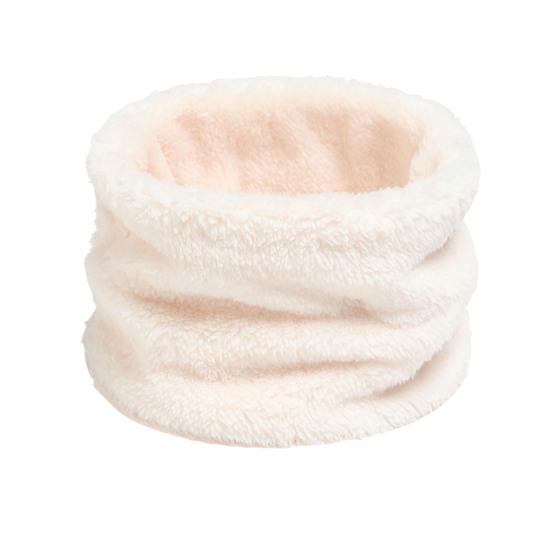 Женский термошарф, однотонный, теплый шарф для холодной погоды, с высоким воротником, из кораллового флиса, зимний, удобный, для шеи