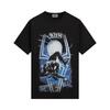 Kith X Marvel Symbiote Spiderman Vintage Tee Black Unisex Tops KHM034326-001
