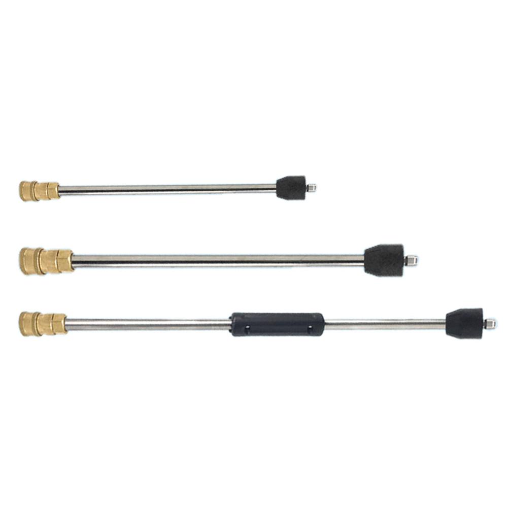 15/20/38/50cm Extension Wand For High Pressure Wash Gun With M14 Thread Or 1/4 Quick Connection Extension Rod Car Wash