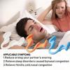 Mini Anti-snoring Nose Plug Silicone Nostril Dilator Sleeping Nose Clip  A Cold