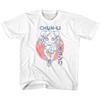 Street Fighter Cutesy Chun-Li White Gaming  Children's T-shirt