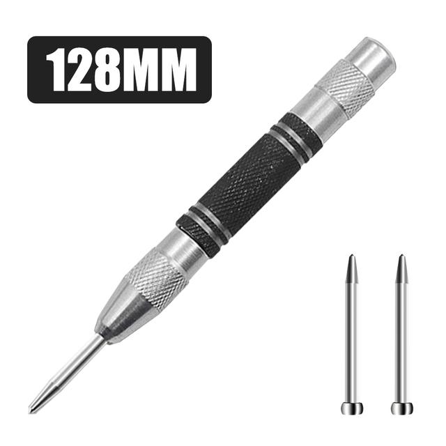 Super Strong Automatic Center Punch Positioning Spring Loaded Adjustable Marker Wood Glass Press Dent Metal Drill