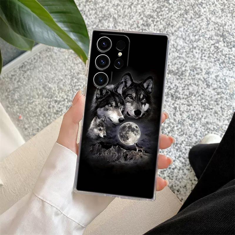 Чехол-бампер с изображением Орла, Кошки, Льва, Тигра для Samsung Galaxy S26 S25 S24 S23 Ultra S20 S21 FE S22 Plus S26 Ultra S25FE