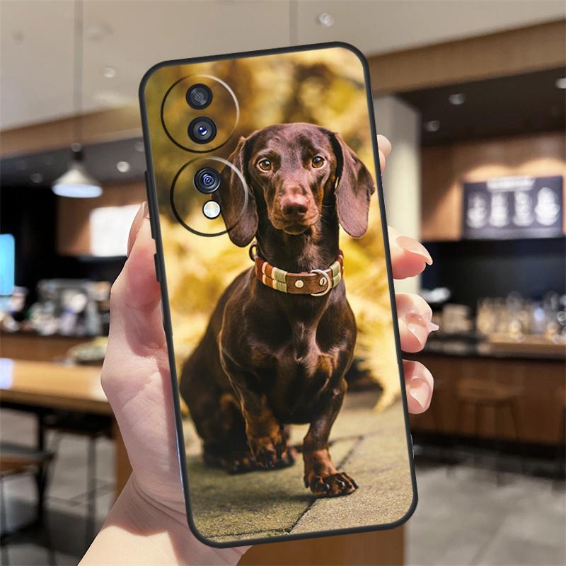 Dachshund Dog Case For Honor Magic 7 5 6 8 Lite Honor 400 200 Pro 50 70 90 X8c X9a X9b X9c X9d Win RT Cover