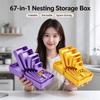7-Layer 3D Printed Jewelry Storage Box 67 Hidden Safe Box Can Hold Rings Nesting Box  Halloween