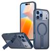 Дышащий чехол-подставка для Magsafe для iPhone 17 Air 16 15 14 13 12 Pro Max 11 Plus 16E SE4 17Pro Магнитный охлаждающий прочный чехол