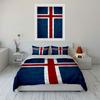 Red, white, blue cross. Bedding sets Duvet cover sets Duvet covers Pillowcases(1*Duvet Cover 2*Pillowcases without duvet insert)