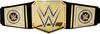 Mattel WWE Чемпионский Пояс, Неоспоримый Универсальный Чемпионский Пояс WWE для Ролевых Игр и Костюма, Носимый Пояс из Материала, Похожего на Кожу, Более 3 Футов, Одноразовый