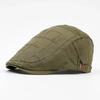 Весенне-летние хлопковые однотонные кепки-восьмиклинки мужские плоские кепки женские береты художника шляпы 106