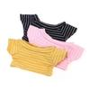 Gift 20 cm Stripes Short Sleeve Black White Doll Clothes Doll Plush Clothing Doll Shirt Doll Pants