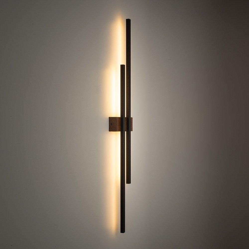 LED wall lamp 36W FLASH BLACK WOOD 6628 TK Lighting