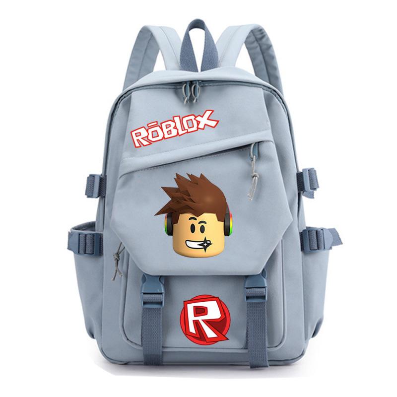 Roblex Игровой Мерч Мужской и Женский Рюкзак Дорожная Сумка Сумка для Компьютера Школьный Рюкзак Тренд для Старшеклассников
