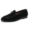 Кожаные туфли для мужчин Slip On Soft Shoes Men Comfortable Casual Men Suede Loafers Moccasins Driving Shoes Male Rubber Soul Soul