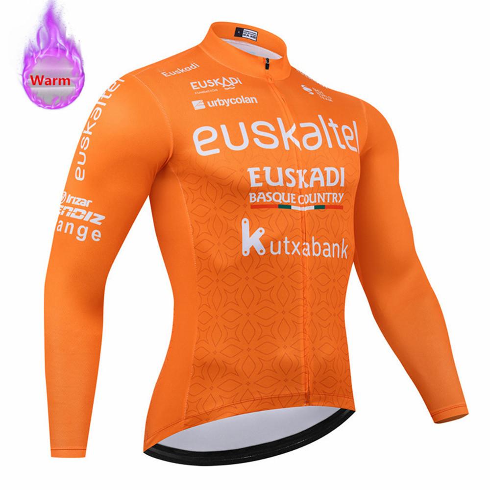Team Winter Thermal Fleece Велосипедный комплект джерси Racing Bike Suit Mountaini Bicycle Clothing Ropa Maillot Ciclismo Hombre