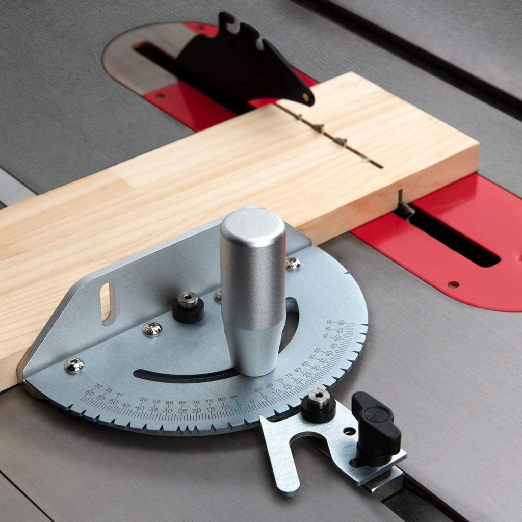 Стандартный угловой шаблон для настольной пилы, 27 упоров, алюминиевый угловой шаблон для настольной пилы, ленточная пила 