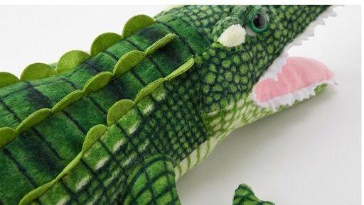 Duży Pluszowy Krokodyl Zielony 100Cm - Maskotka Aligator Przytulanka Xxl