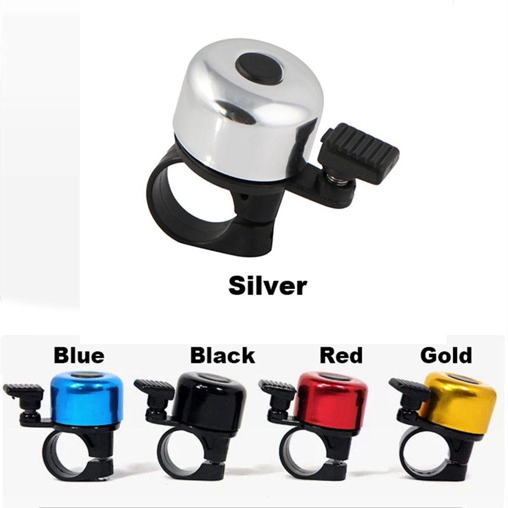 Metal Rings Aluminum Alloy Safety Bike Bell Horn Sound Alarm Metal Ring Cycling Bicycle Handlebar