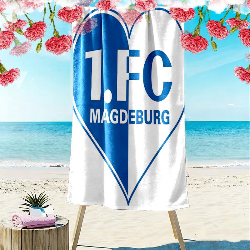 FCM Legacy Print Beach Towel, Large Soft Quick Dry Towel for Beach Camping Swimming