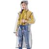 Fashion EVA Transparent Raincoat Outdoor Ladies Rain Coat Jacket Waterproof Adults Men Women Clear Poncho Hiking Biker Rainwear