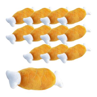Игрушка-барбекю Puppy Guard Puppy Squeak 12р, разные цвета, 12 шт.
