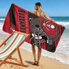 Tampa Bay Buccaneers Print Beach Towel, Large Soft Quick Dry Towel for Beach Camping Swimming