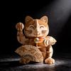 Деревянная 3D-пазл-модель Счастливой Кошки Для Новогоднего Декора И Подарка Для Детей И Взрослых