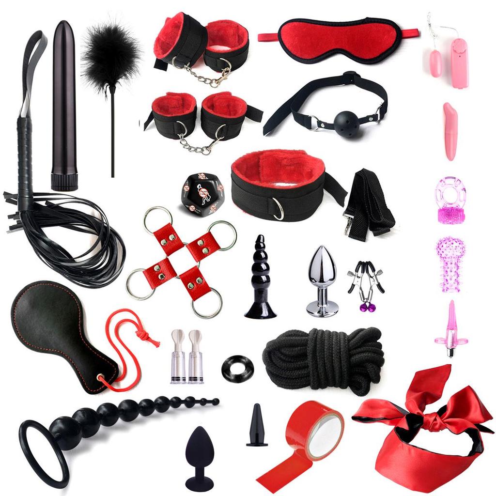BDSM Accessory Set: Cross-Border Adult Collection with Anal Plug and Sex Toys
