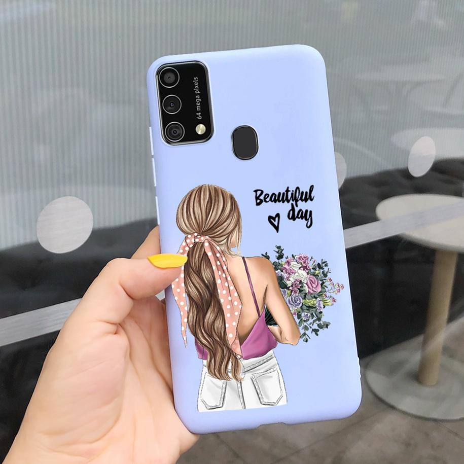Чехол для Samsung Galaxy M31 M21s 2020 Парный Чехол для телефона с Сердечком Любви Для Samsung M31 Prime SM-M315F M 31 M 21s Мягкий Чехол 6,4 дюйма