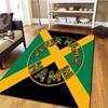 Jamaica Football Crest Custom Name Carpet Rug For Living Room Bedroom Home Sofa Decoration Kids Play Nonslip Floor Mat