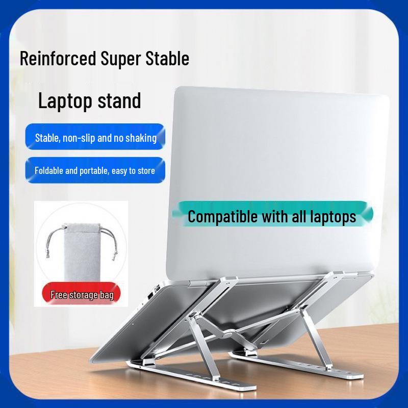 Регулируемая Портативная Охлаждающая Подставка и Держатель для Ноутбука