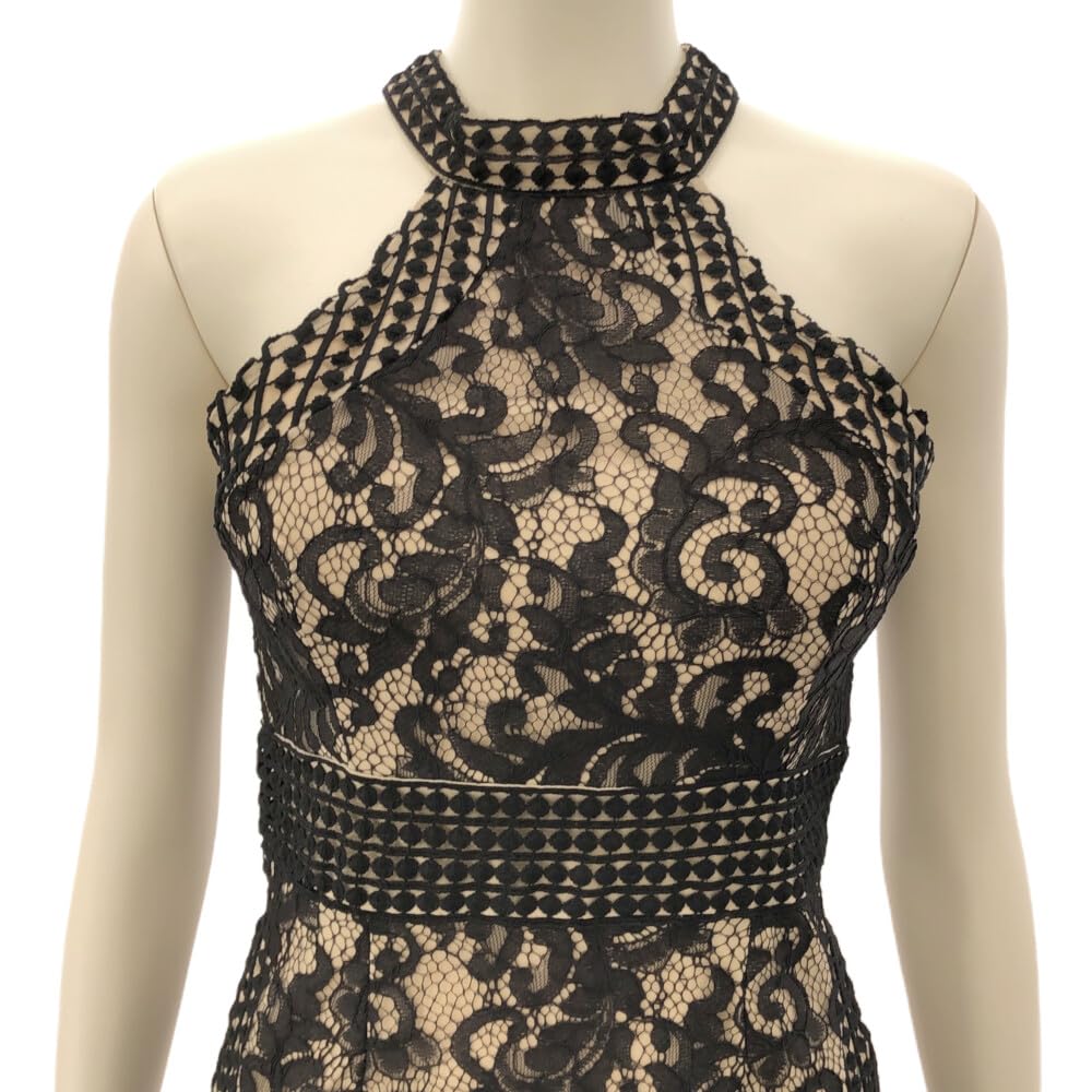 GRAXIA Кабаре Мини Платье Американского размера L, Платье, Рукав, Без рукавов, Кружево, Женское, Белое,