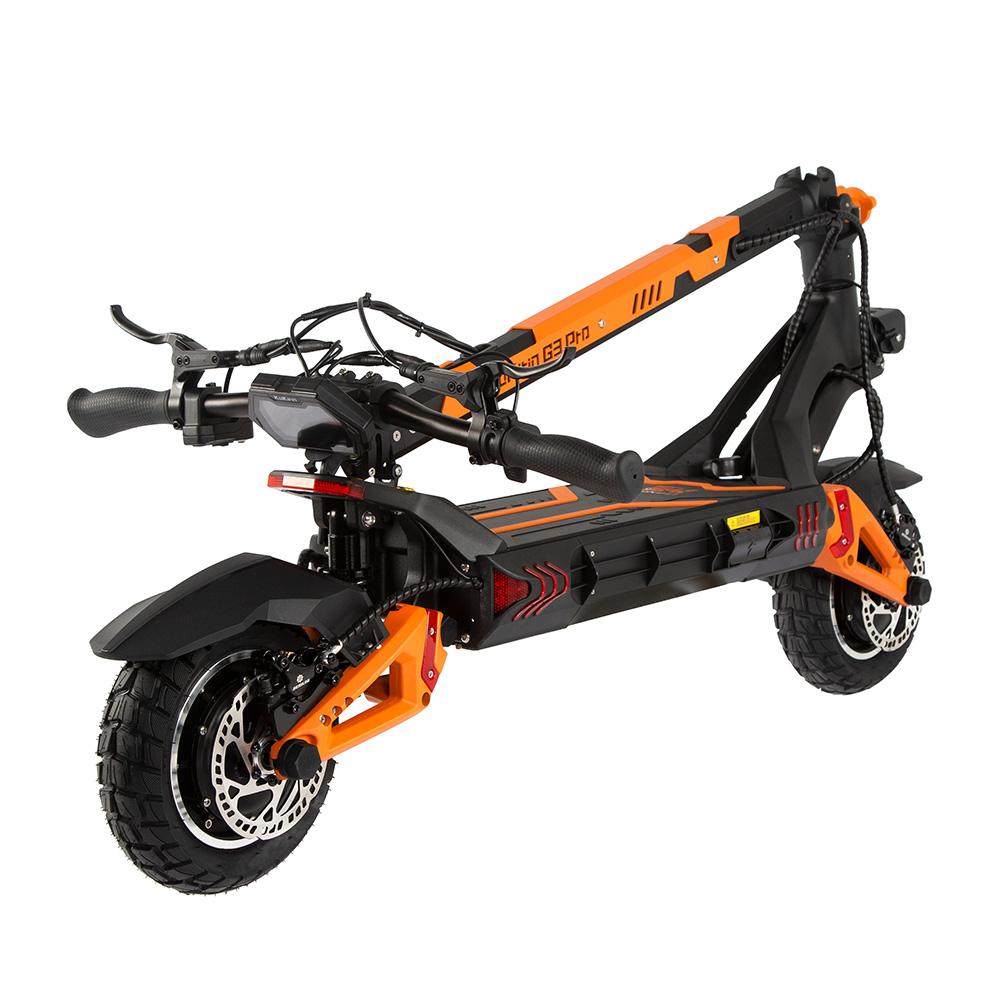 kukirin g3 pro Folding Electric Scooter 1200W Dual motor 52v 23.4Ah Front and rear dual hydraulic damping shock absorption