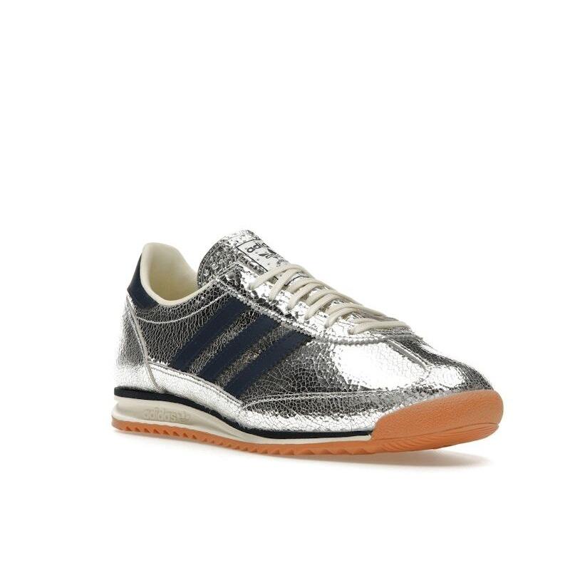 adidas SL72 OG Серебристый металлик Темно-синий университетский Ж - JH8654