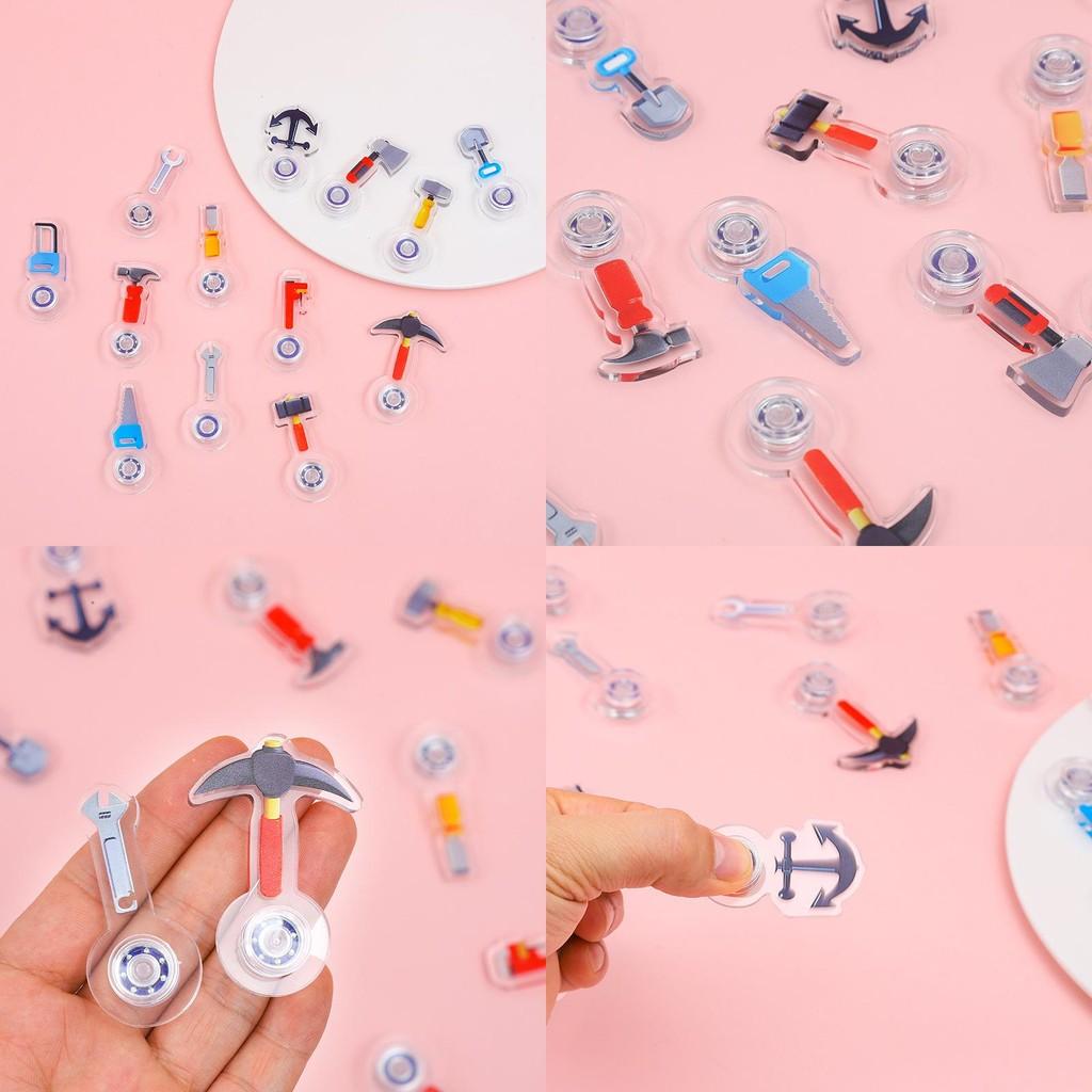 Finger Handheld Gyroscope With Plastic Screwdriver And Wrench For Gift Kids