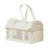 Pet Dog Carrier Handbag for Travel and Shopping with Breathable Features