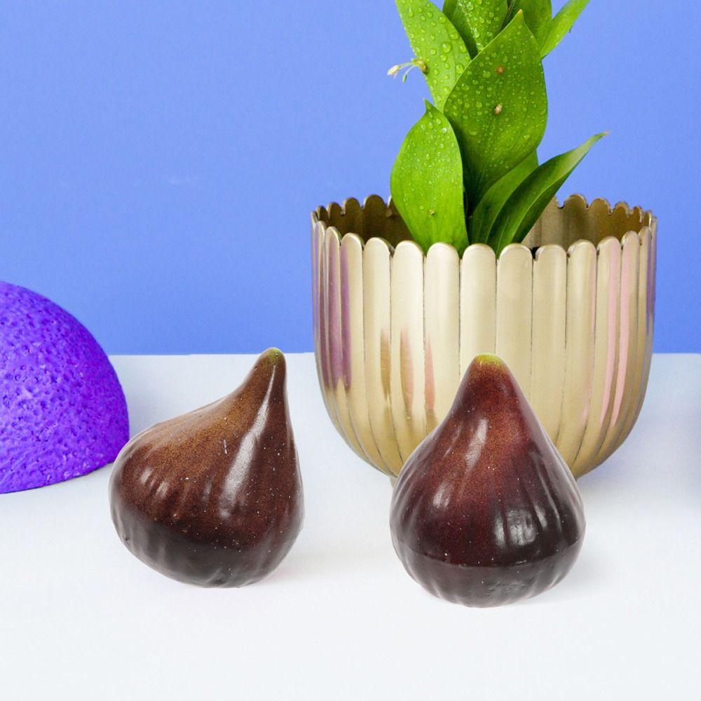 Handicrafts Simulation Fig Ornament Mini Fake Fruits Fruit Model Desk Decoration Accessories