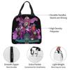 Custom Plants Gaming Zombies Insulated Lunch Bags Women Men Video Game Portable Cooler Thermal Food Lunch Box Work School Travel